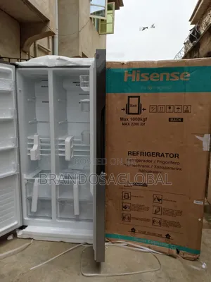 Family Size Cooling + Hisense 516l Side by Side Refrigerator
