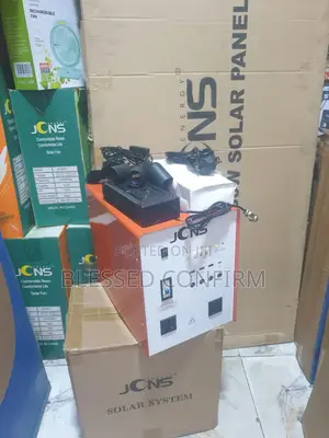 JCNS 1000watts Solar Generator With 4 Dc Bulb