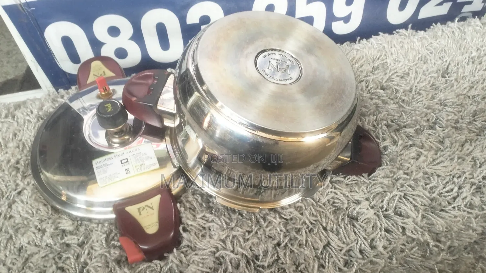 3ltrs Non Stick and Stainless Pressure Pot