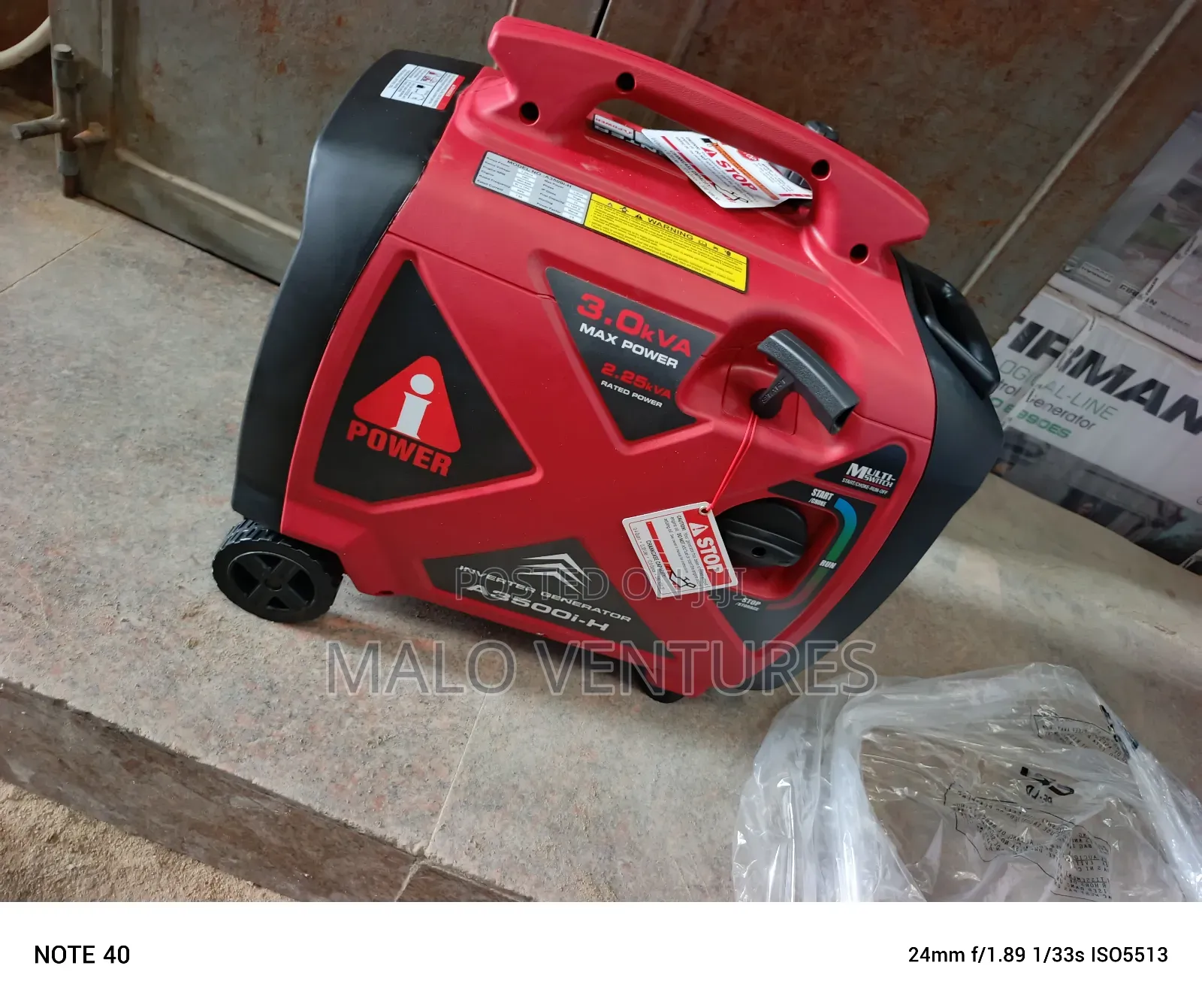 Ipower Inverter Soundproof Inverter Generator 3kva
