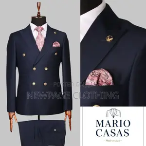 Slim Fit Double Breasted Suit – Quality, Comfort, and Style