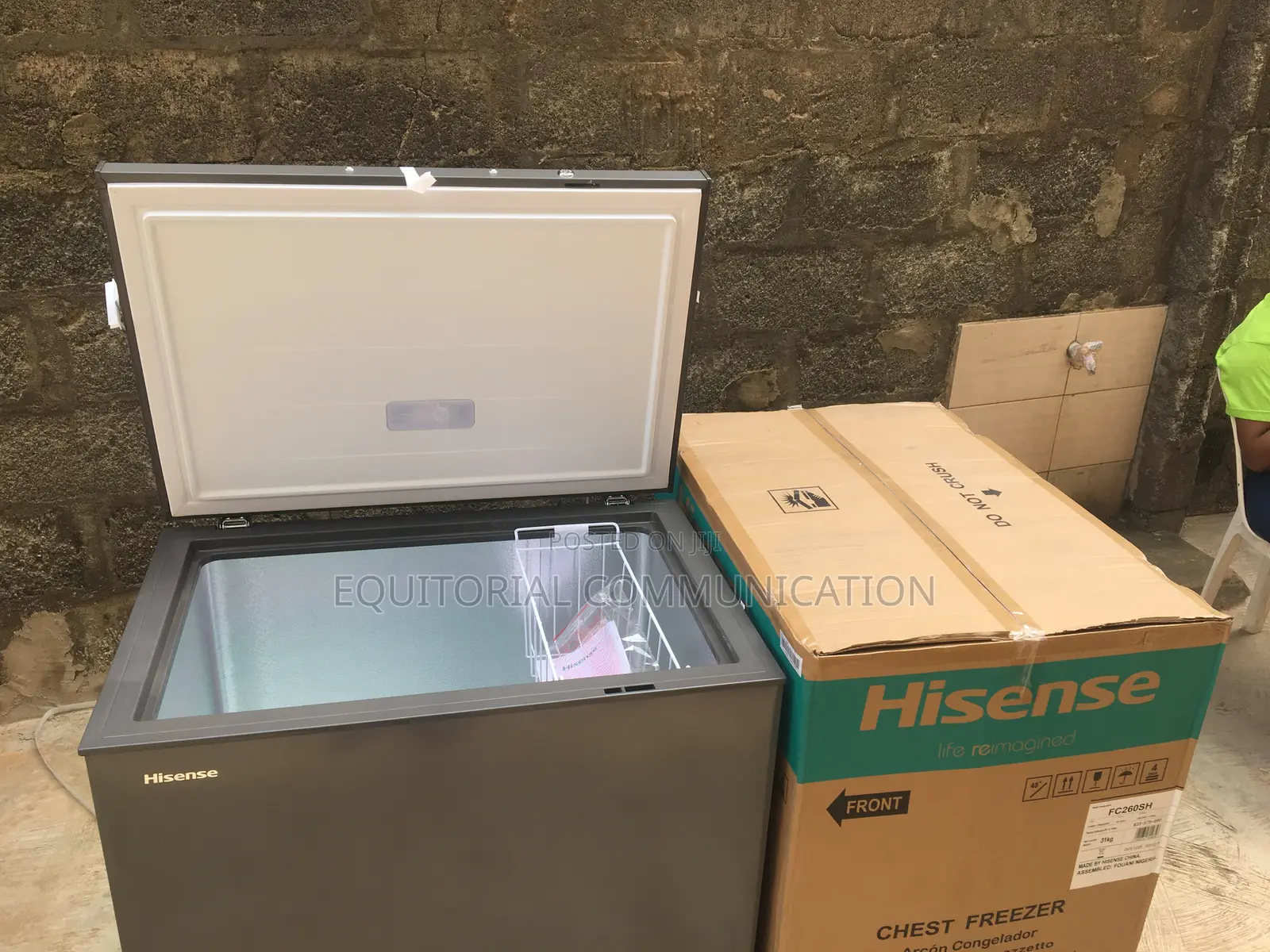 Hisense 198l Chest Freezer – Silent Cooling, Big Capacity