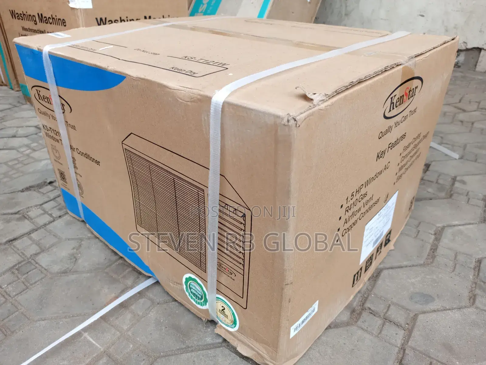 Kenstar 1.5hp Without Remote Window Unit Ac | Ks-121w