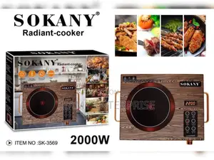 Sokany Induction Cooker - Single Face Radiant Electric Infrared Cook