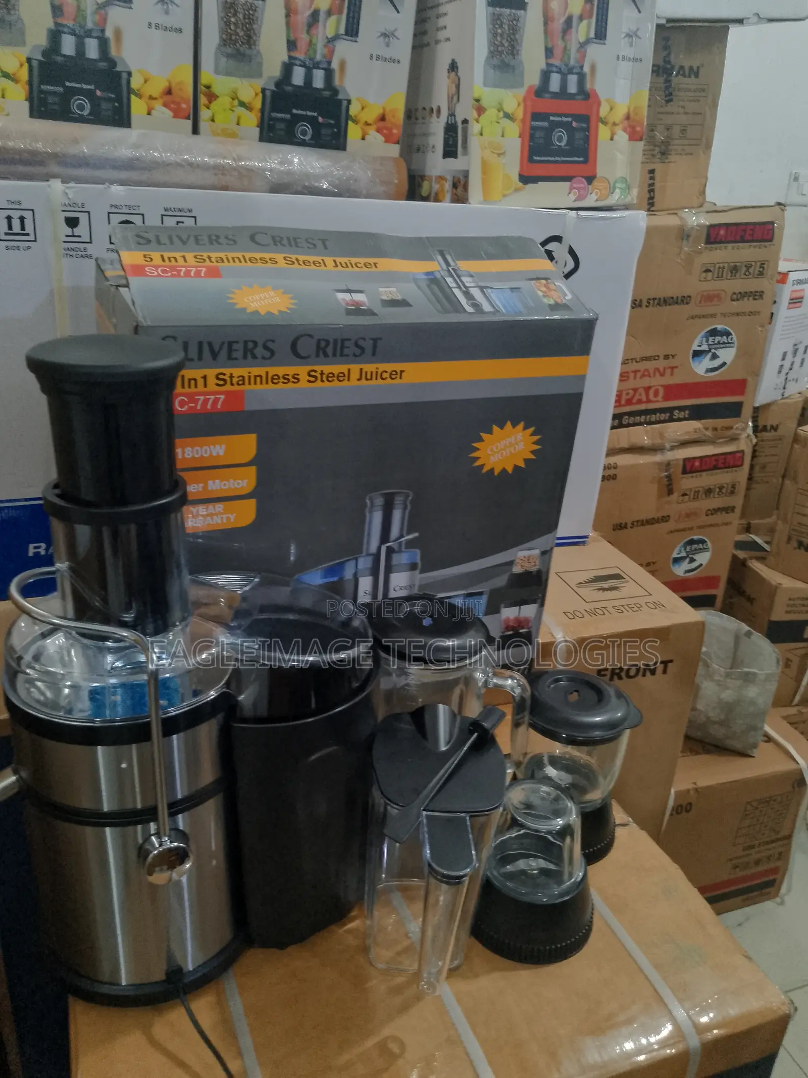 Juicer With Multipurpose Jars – Silver Crest Sc-777
