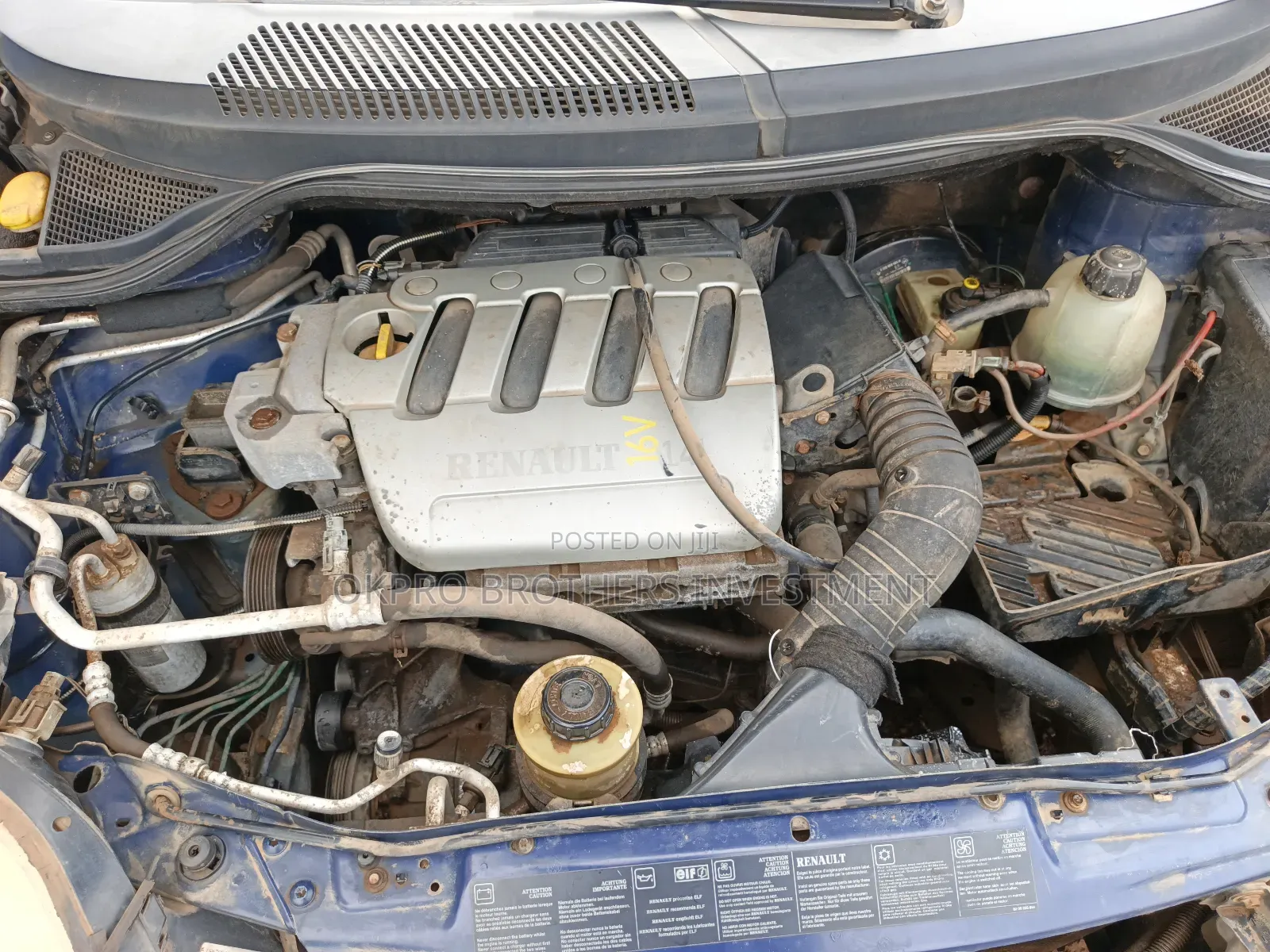 Renault Scenic 2002 Blue