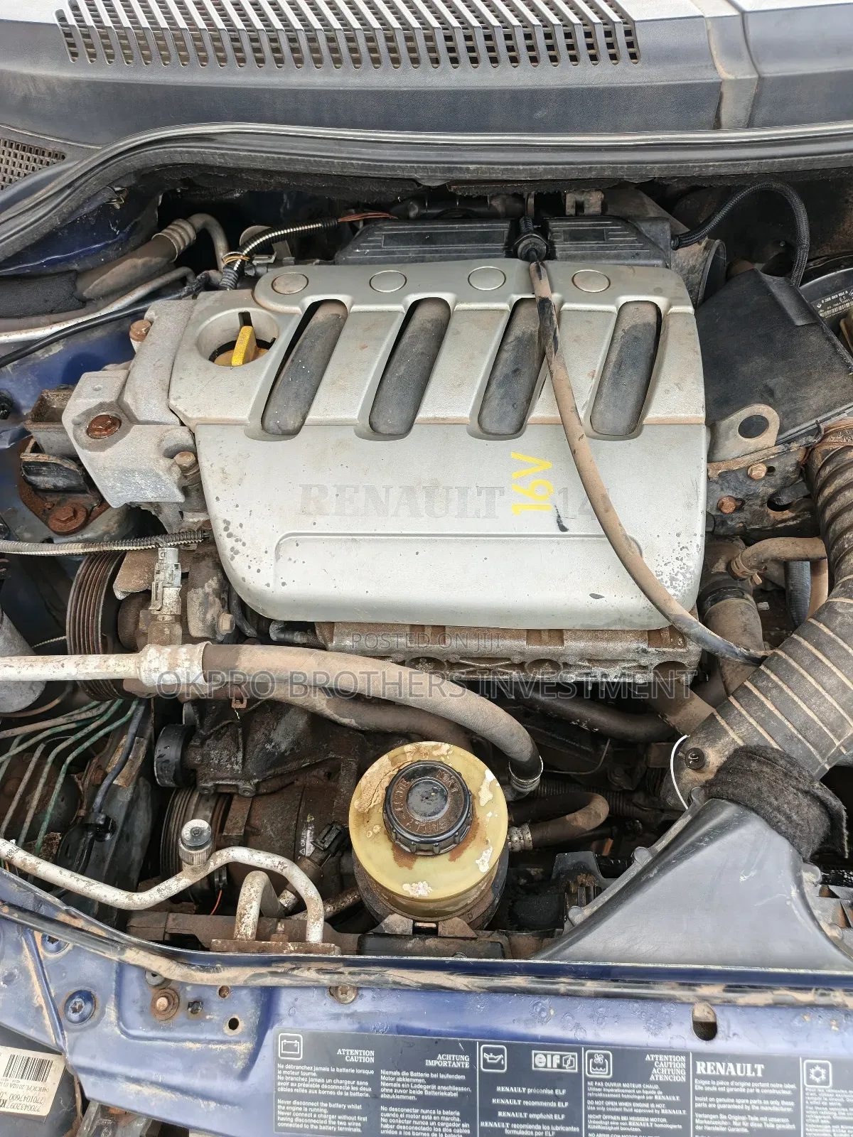 Renault Scenic 2002 Blue