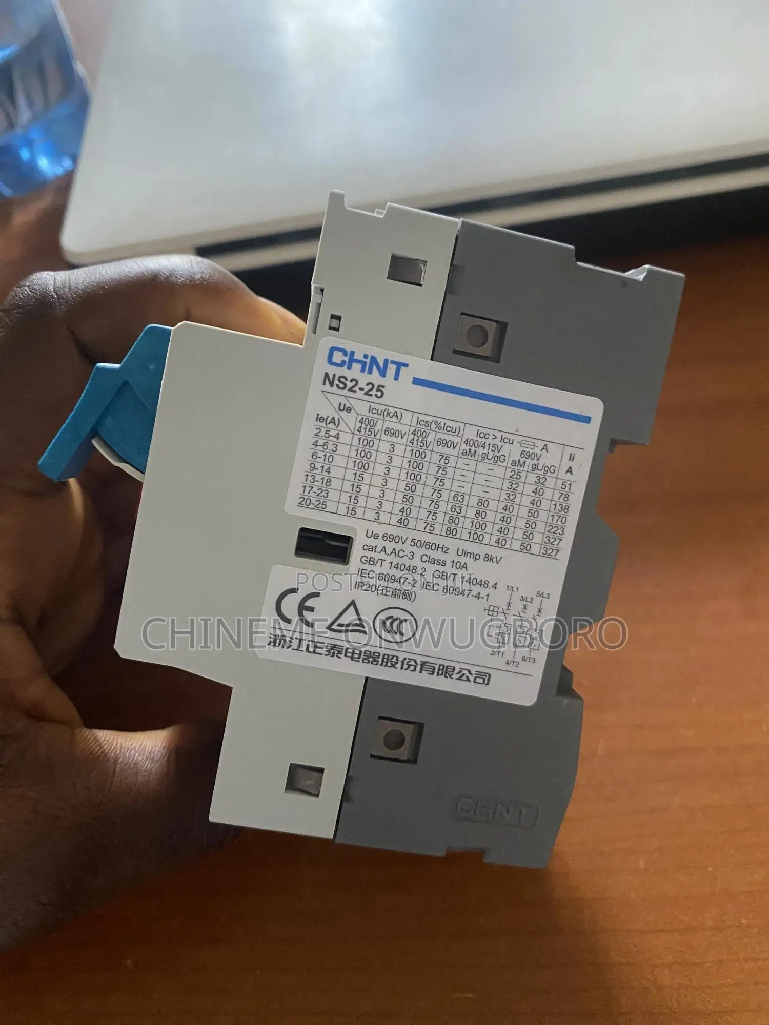 Gv2 Chint Manual Starter