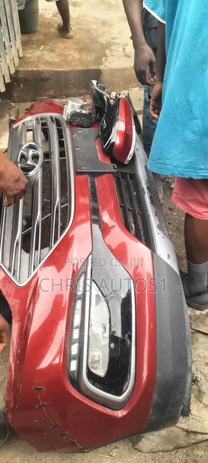 Replacement Front Bumper for Hyundai Santa Fe 2017