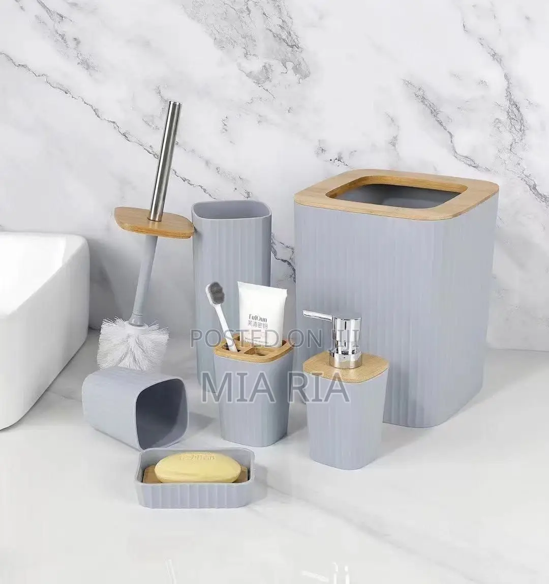 6pcs Bathroom Accessories