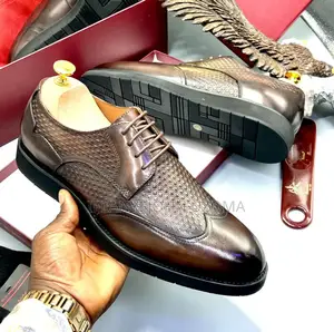 Italian Leather Lace Up Corporate Shoe