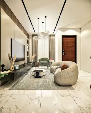 Curved Arm Sofa
