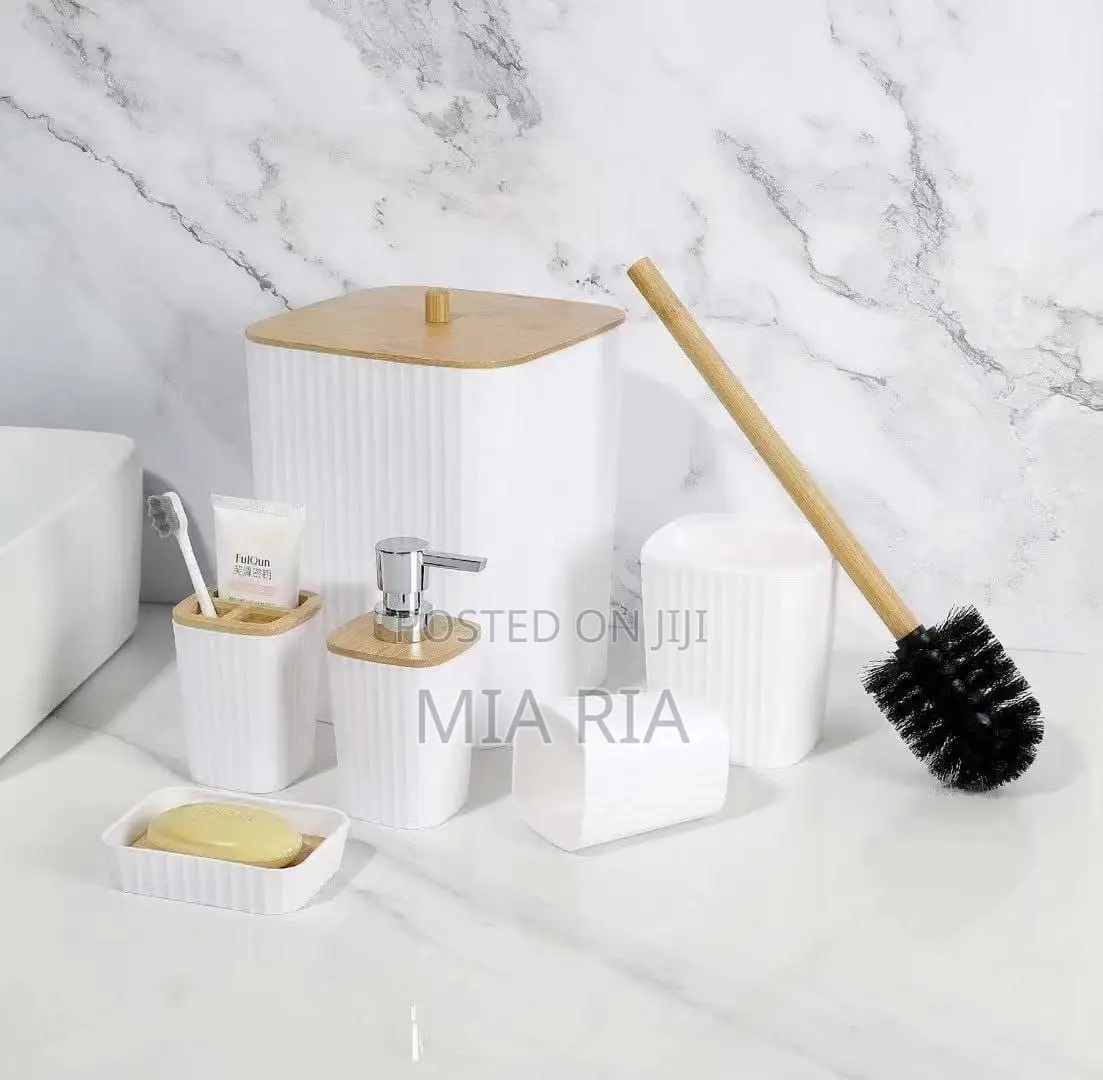 6pcs Bathroom Accessories