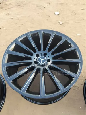 Pure Black 18inch Rims for Mercedes Benz