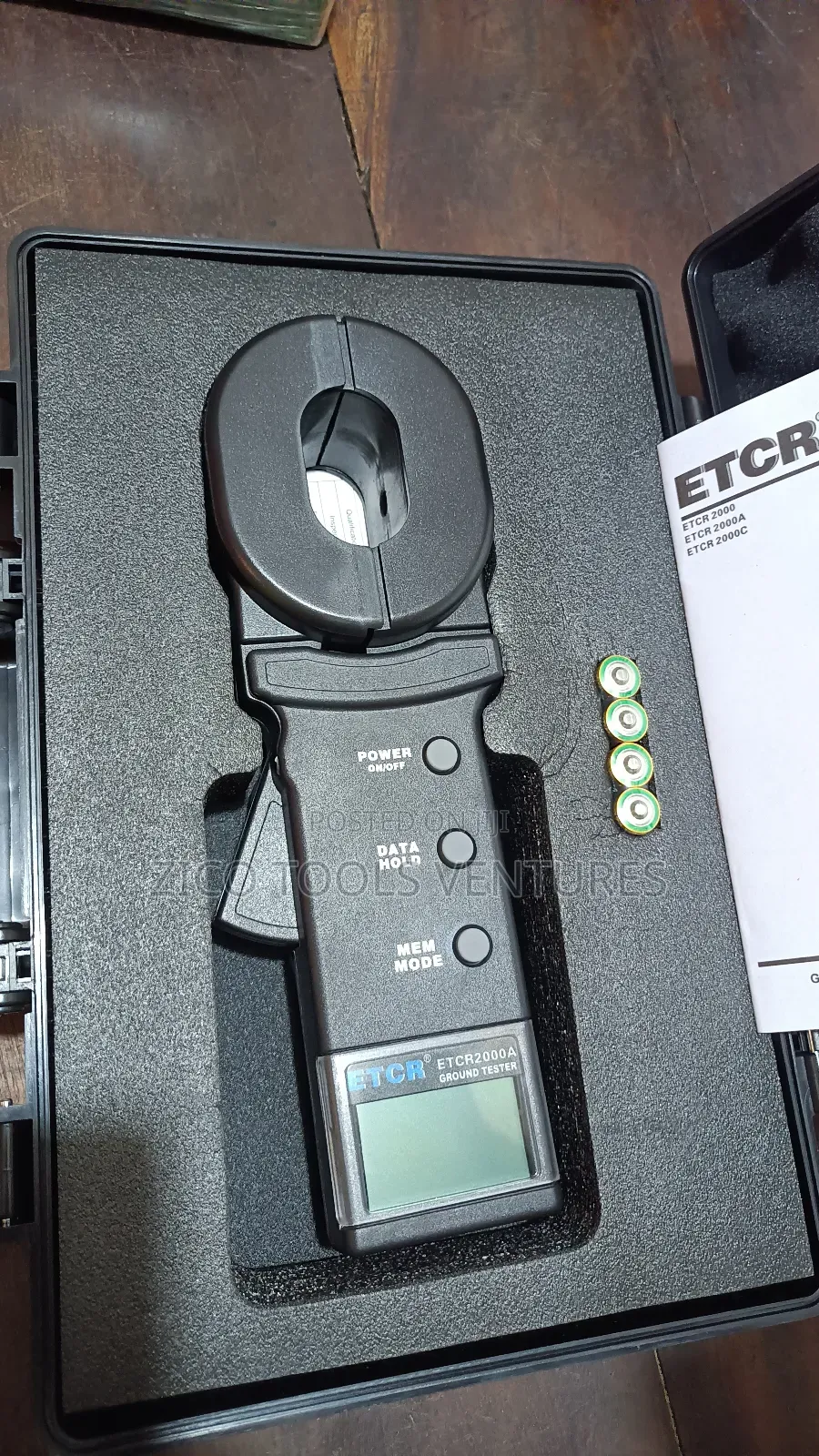 Etcr 2000a Earth Ground Tester