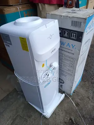 Cway Hot and Cold Water Dispenser With Fridge| Ruby 7f Byb89