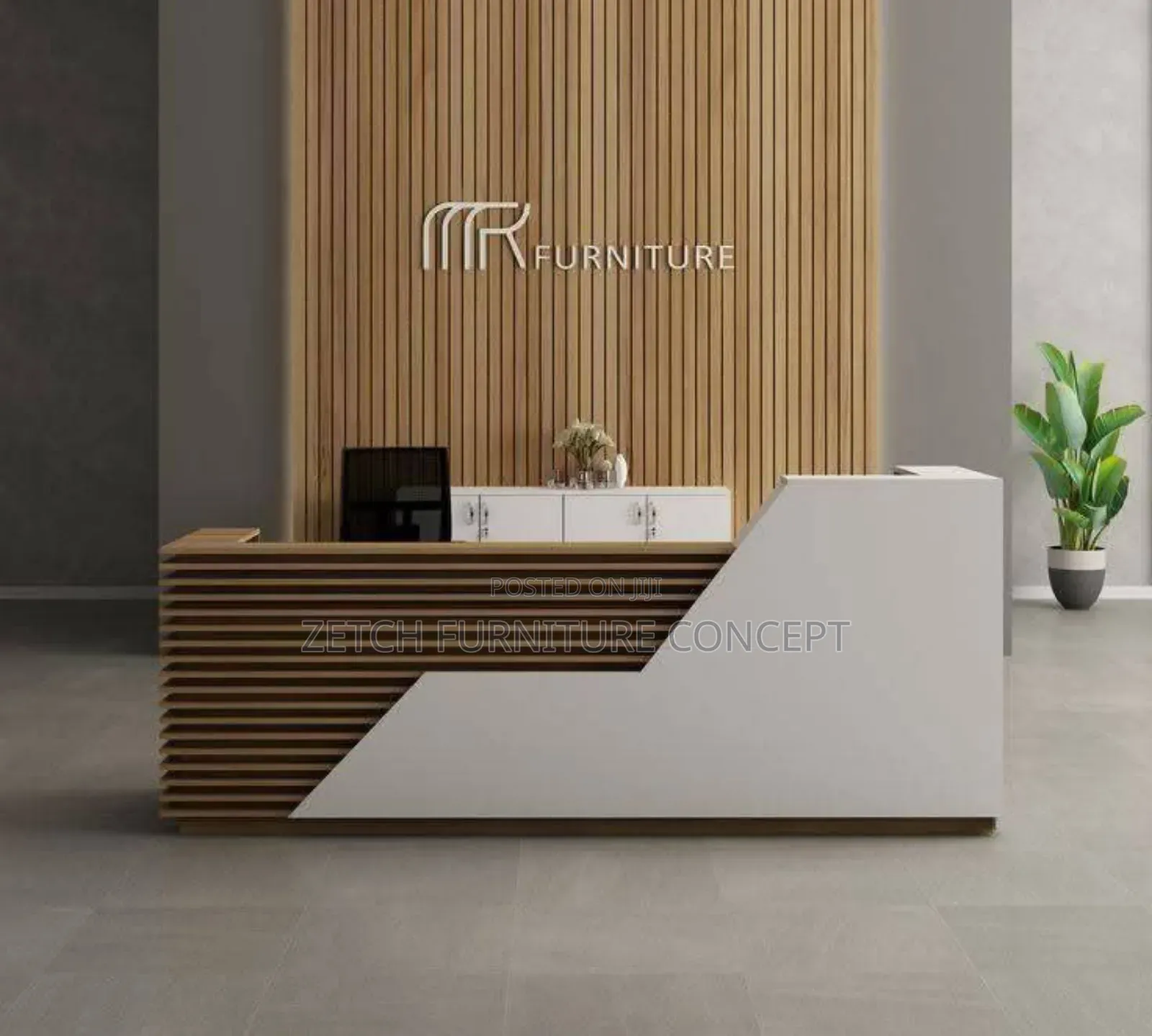Classic Receptionist Desk