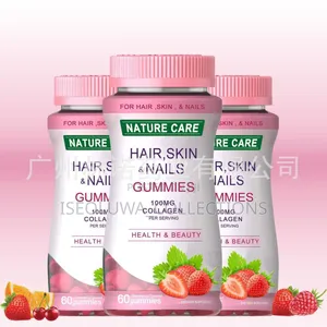 Nature Care Hair, Skin Nails Collagen Gummies