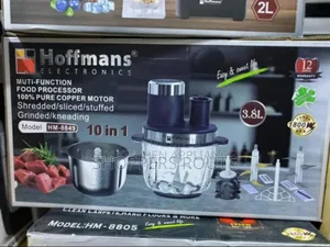 Hoffman's Multi Function Food Processor 10 in 1 Hm 8849