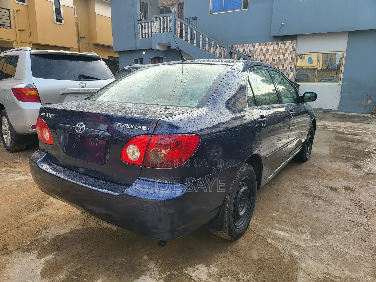 Toyota Corolla 2008 Blue