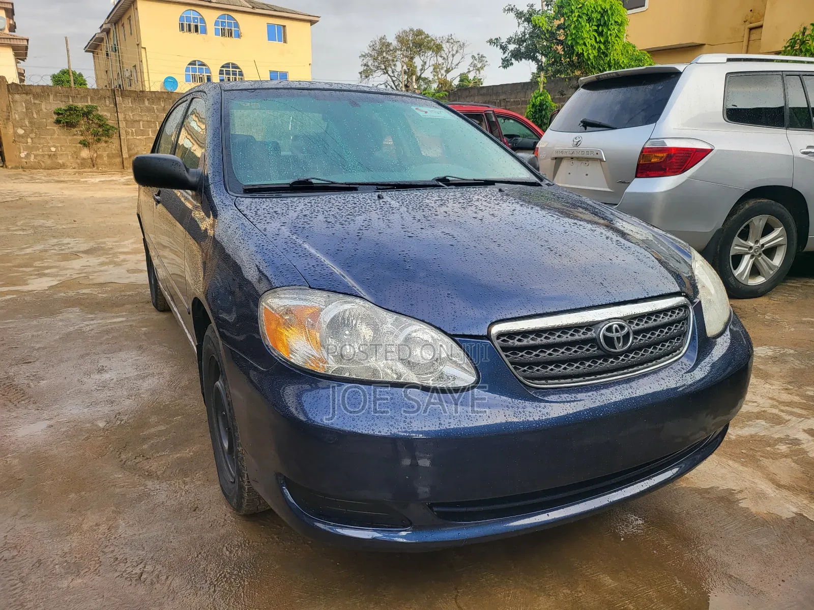 Toyota Corolla 2008 Blue