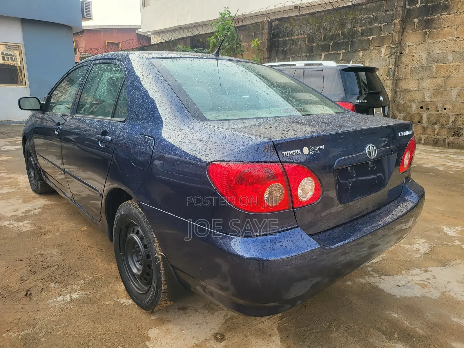 Toyota Corolla 2008 Blue