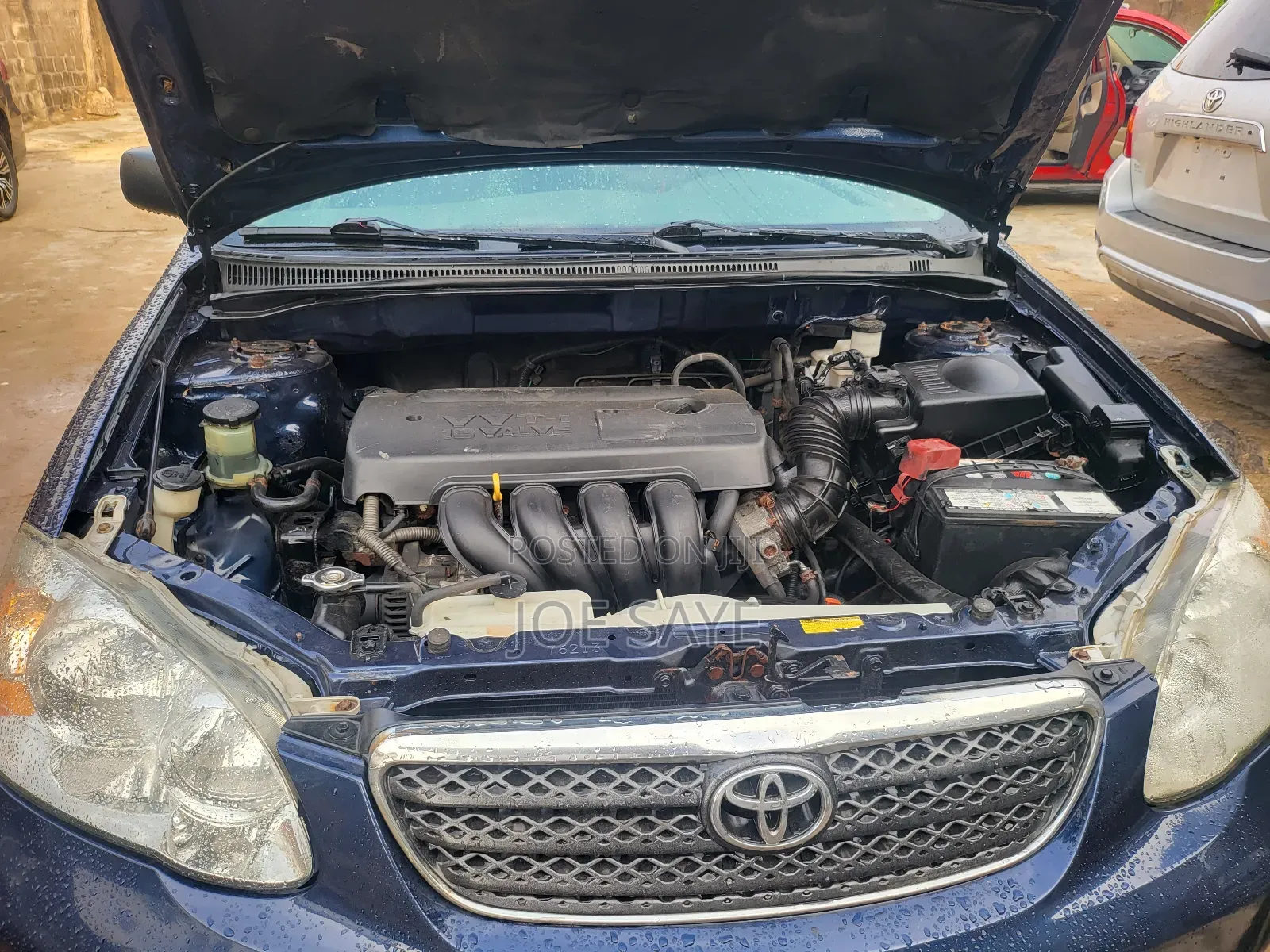 Toyota Corolla 2008 Blue
