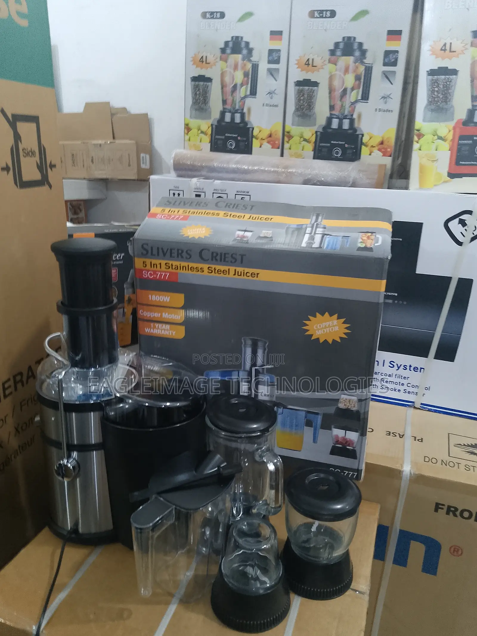 Multi-Function Juicer – Silver Crest Sc-777