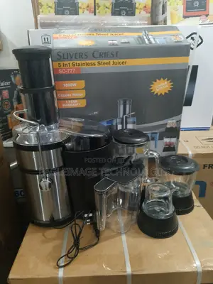 Powerful Motor Juicer – Silver Crest Sc-77