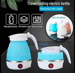 Silicon Collapsible Travel Electric Kettle