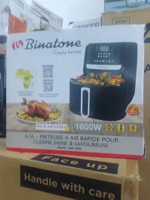 Crispy Tasty – Binatone Bf-6500 Hot Air Fryer