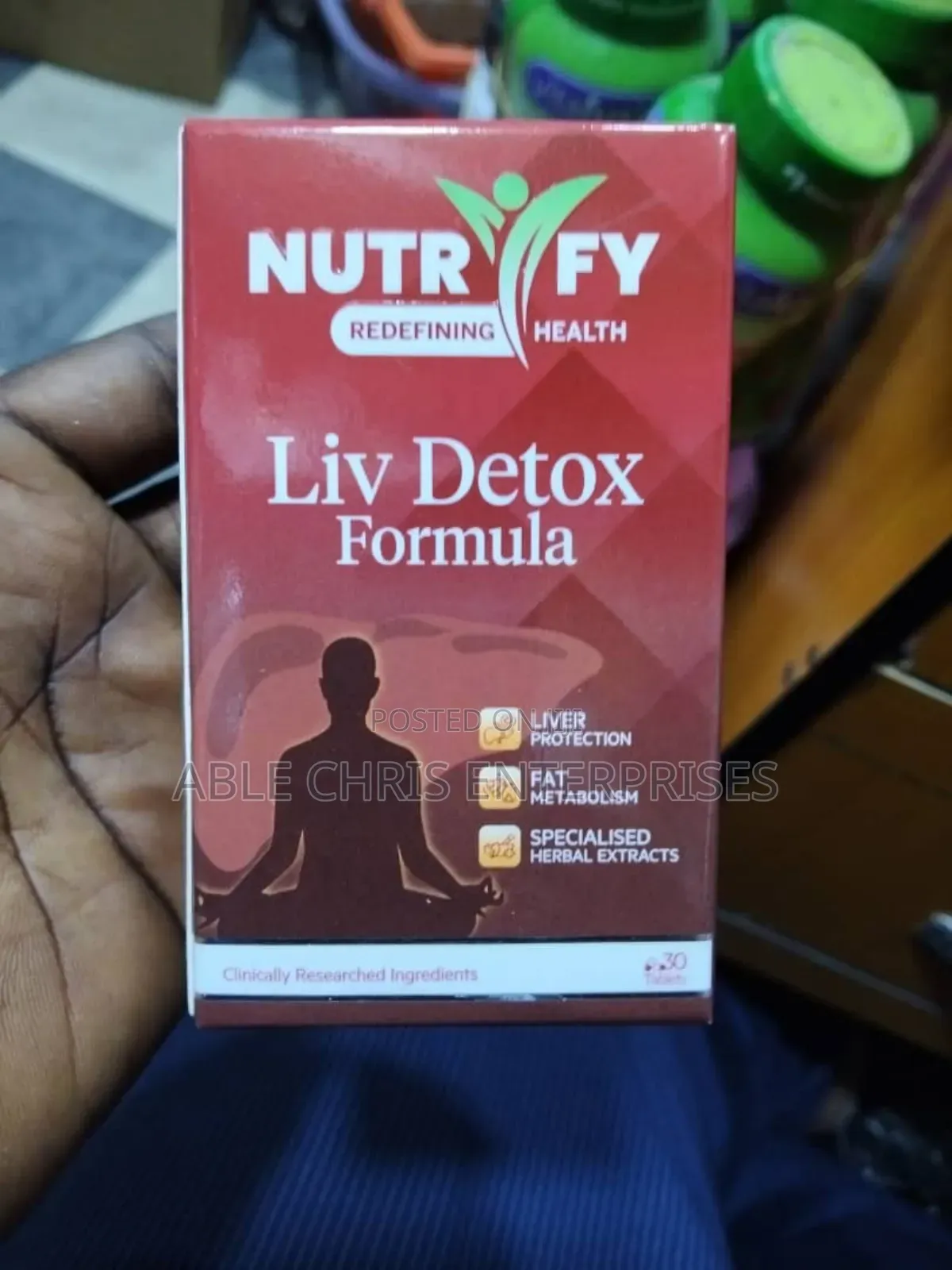 Nutrify Liv Detox Formula,