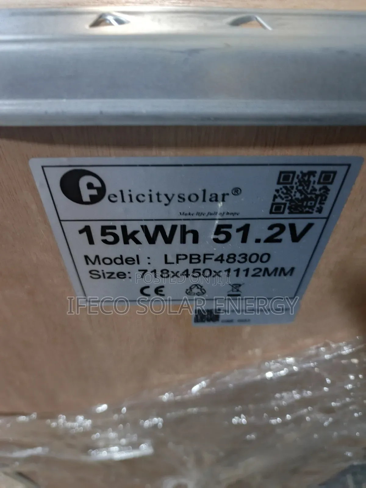 Felicity Solar Battery 15kwh 48v