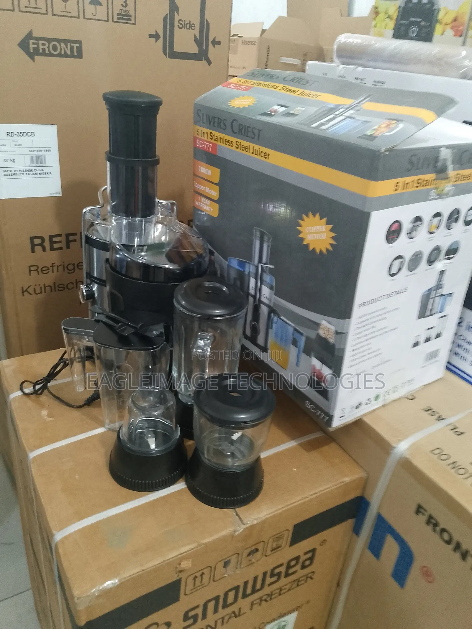 Wide Mouth Juicer – Silver Crest Sc-777
