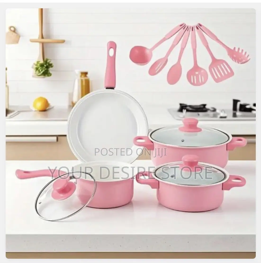 Non-stick Pots And Kitchenware Utensil Frying Pan Cookware Set
