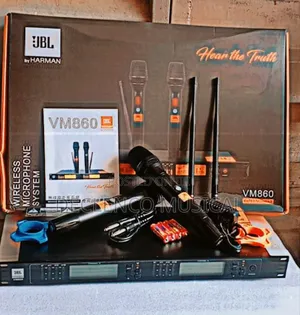 JBL Vm860 Wireless Microphone With Quality Sound