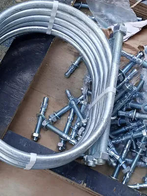 U Bolt and Nut With Washers Available