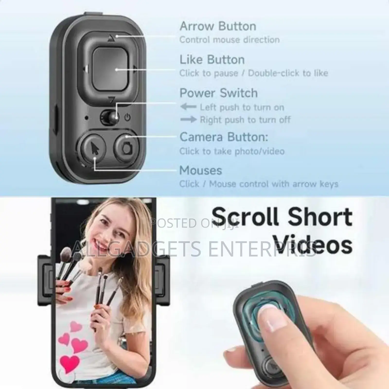 Auto Face Tracking Quadrapod Ai Gimbal Monopod Selfie Stick
