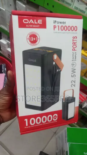 Oale 50000mah Power Bank Fast Charge