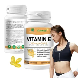 Vitamin E Capsule (100 Softgels, 180mg)