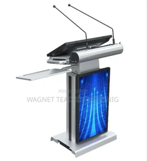 Dual Screen Aluminum Lectern