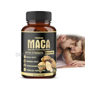 Maca Capsule With Ashwagandha, Ginseng