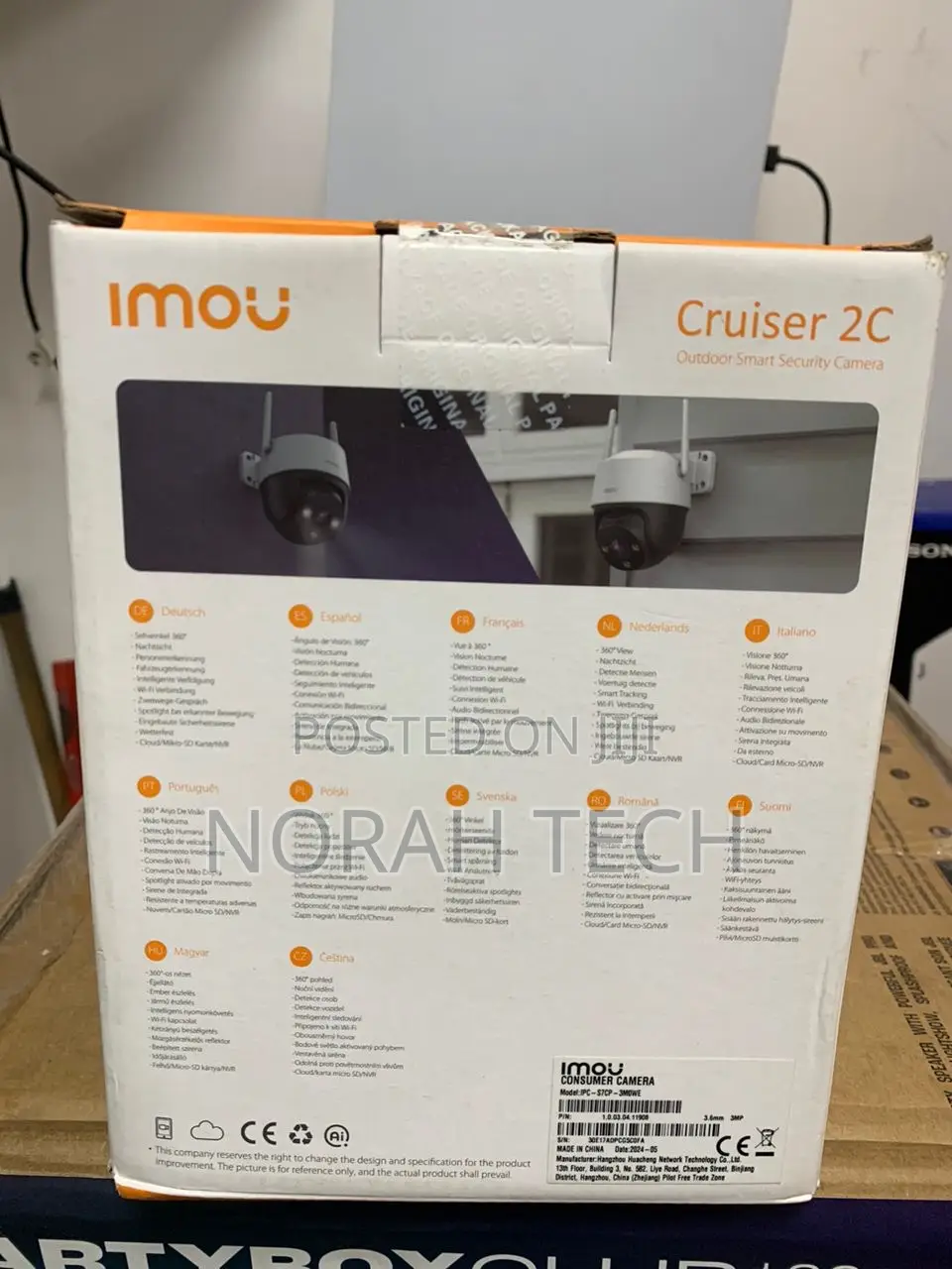 Imou 3mp Outdoor Smart Camera