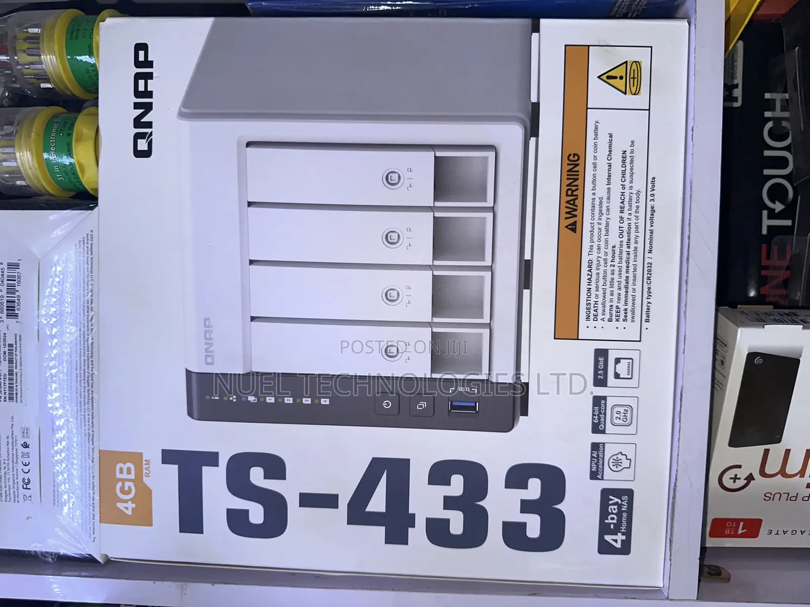Hard Drive 4bay Ts-433 Nass