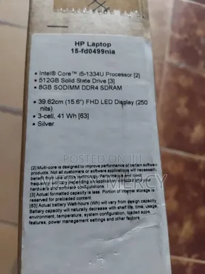 New Laptop HP 14-Dq1025cl 8GB Intel Core I5 SSD 512GB