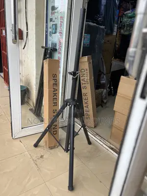 Tripod Speaker Stand Adjustable Holder Mount, Durable 4 Large Speaker