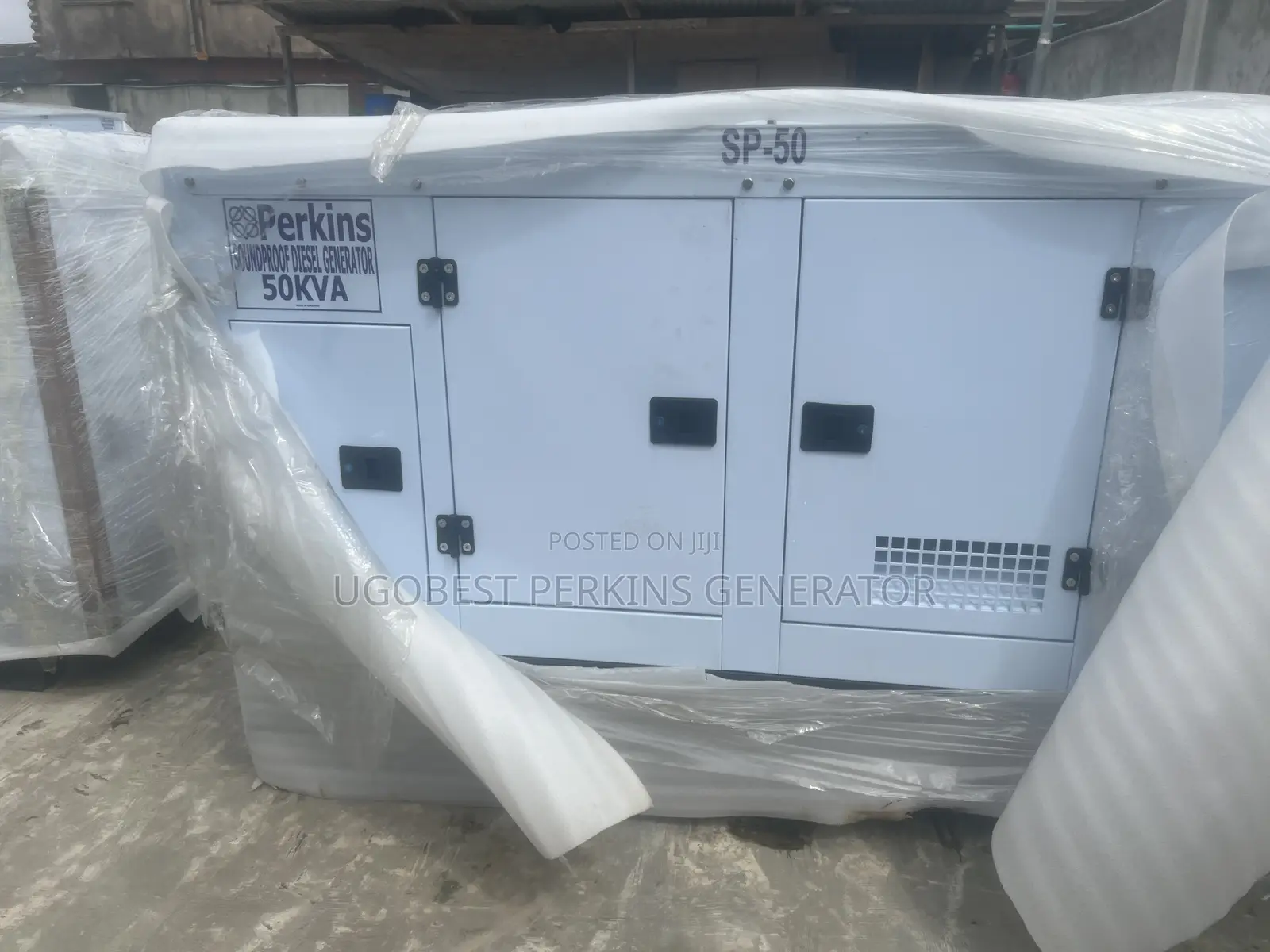 50kva Perkins Soundproof Generator 100% Copper