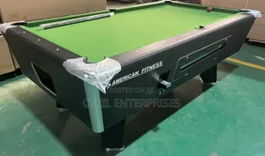 Snooker Tables With Coin and Marble American Fitness