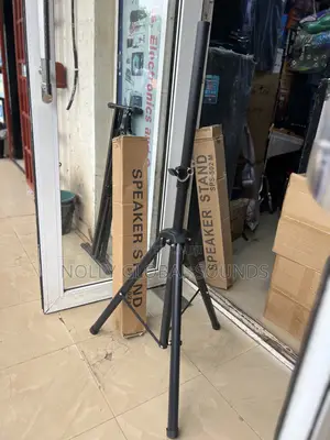 Tripod Speaker Stand Adjustable Holder Mount, Durable 4 Large Speaker