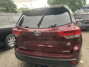 Toyota Highlander Limited V6 4x4 (3.5L 6cyl 6A) 2016 Red